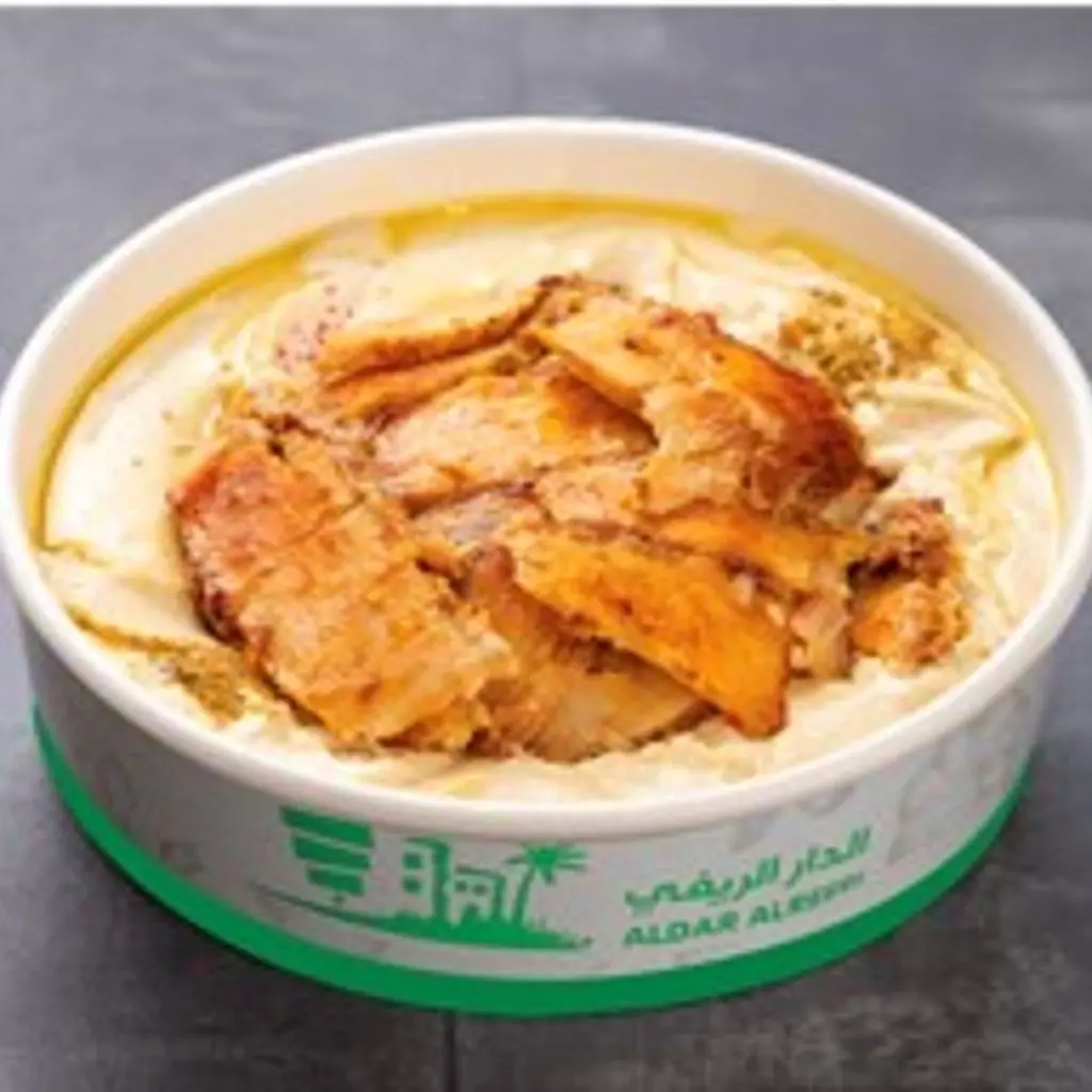 حمص باللحم
